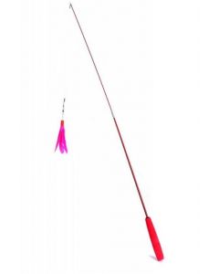 FREEDOG STICK TELESCOPIO ROJO 46-85 CM