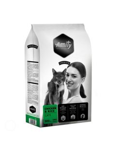 AMITY CAT PREMIUM  ADULT CHICKEN&RICE 600GR