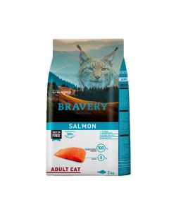 BRAVERY CAT ADULT SALMON 2KG