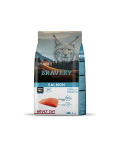 BRAVERY CAT ADULT STERILIZED SALMON 2KG