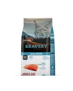 BRAVERY CAT ADULT SALMON 7KG