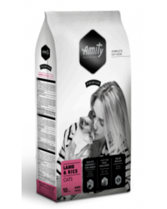 AMITY CAT PREMIUM ADULT LAMB&RICE 10KG