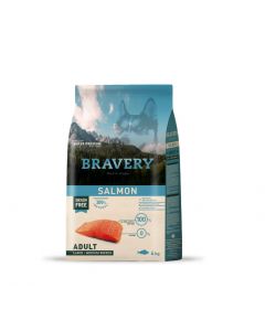 BRAVERY DOG PUPPY SALMON  MED-LARGE BR. 4KG