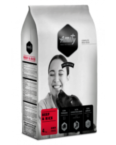 AMITY DOG PREMIUM ADULT BEEF&RICE 4KG