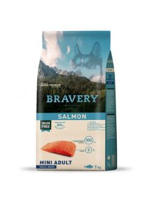 BRAVERY DOG MINI ADULT SALMON  7KG