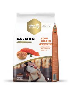 AMITY DOG SUPER PREMIUM ADULT SALMON 14KG