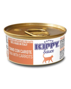 KIPPY LATA SALSA GATO ADULTO ATÚN CON ZANAHORIAS 70gr