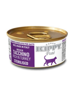 KIPPY PATÉ GATO ADULTO LATA ESTERILIZADO PAVO  85gr