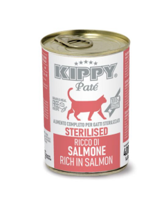 KIPPY PATÉ GATO ADULTO LATA ESTERILIZADO SALMÓN 400gr