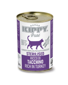 KIPPY PATÉ GATO ADULTO LATA ESTERILIZADO PAVO 400gr