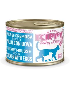 KIPPY MOUSSE BABY KITTEN POLLO CON HUEVOS 200G