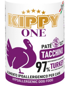 KIPPY PATÉ DOG ADULTO LATA MONOPROTEICA PAVO 400G