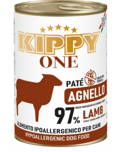 KIPPY PATÉ DOG ADULTO LATA MONOPROTEICA CORDERO 400G