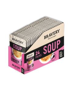 BRAVERY CAT SOUP CHICKEN & CARROTS 24U 40G