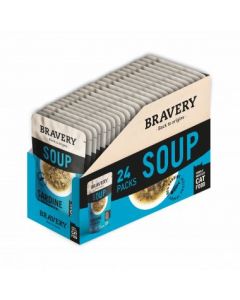 BRAVERY CAT SOUP SARDINE & SEAWEED 24U 40G