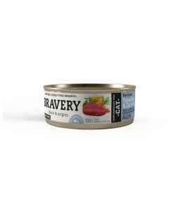 BRAVERY CAT  HUMEDO STERELIZED  TUNA LOIN FILLETS AND CARROTS 12X70GR