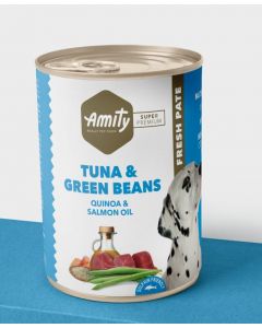 AMITY DOG HUMEDO ATÚN Y JUDÍAS VERDES 400GR