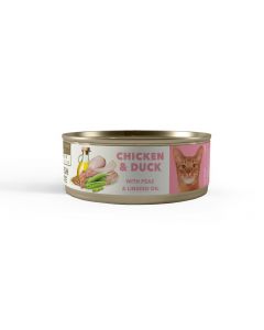AMITY CAT  HUMEDO CHICKEN AND DUCK 24/80GR
