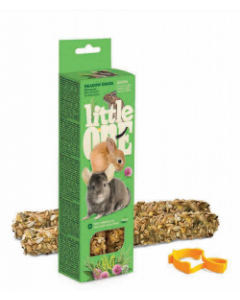 STICK COBAYAS,CONEJOS,CHINCHILLA HIERBA DE PRADO 8X110GR