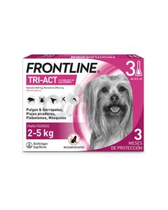FRONTLINE TRI-ACT 3 PIPETAS (2-5KG)