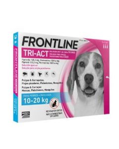 FRONTLINE TRI-ACT 3 PIPETAS (DE 10 A 20 KG)