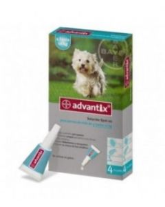 ADVANTIX 4 x 1,0 (DE 4 A 10 KG)