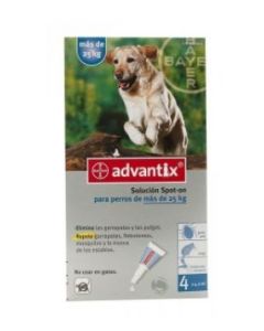 ADVANTIX 4 x 4,0 (>25 KG)