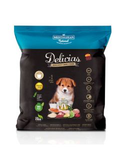 DELICIAS ALIMENTO SEMI HÚMEDO PARA CACHORROS, 800GR