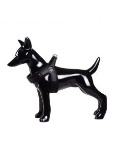 LEO PET ARNES DE PVC-NYLON-MALLA NEGRO T-1 20-30CM