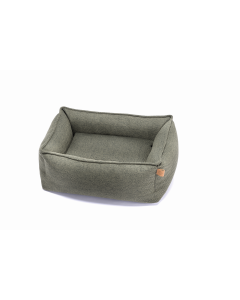 LEO PET CAMA ELBA VERDE NIEVE 85x110 CM