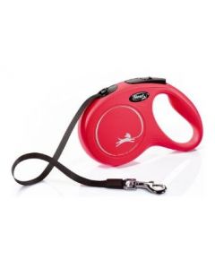 CORREA FLEXI NEW CLASSIC M CINTA ROJO
