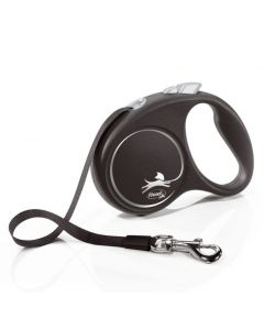 CORREA FLEXI BLACK DESIGN L CINTA 5M SILVER