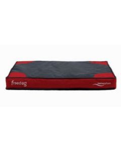 FREEDOG CAMA MEMORY FOAM FLAT ROJO 51X76X10CM