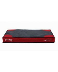 FREEDOG CAMA MEMORY FOAM FLAT ROJO 61X91X10CM