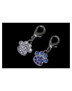 FREEDOG COLGANTE HUELLA PIEDRAS COLORES