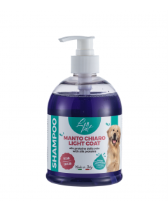 LEO PET CHAMPÚ PELO BLANCO O CLARO CON FRESA  500ml