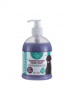 LEO PET CHAMPÚ PELO OSCURO CÁSCARA DE NUEZ Y MORA  500ml