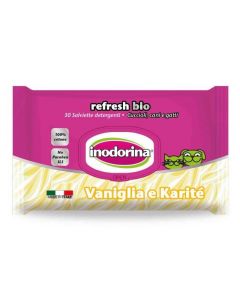 INODORINA TOALLITAS REFRESH BIO VAINILLA-KAR 30PZ.