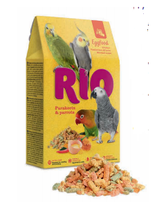RIO ALIMENTO DE HUEVO PEQUE-COTORRAS-LOROS 250GR