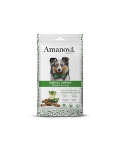 AMANOVA DENTAL CHEWS MEDIUM & LARGE