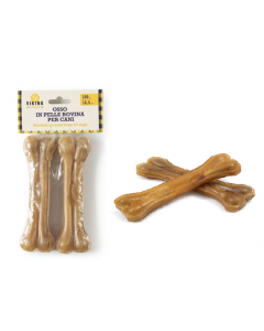 LEO PET HUESO PRENSADO CUERO 16,5 CM 2PZ
