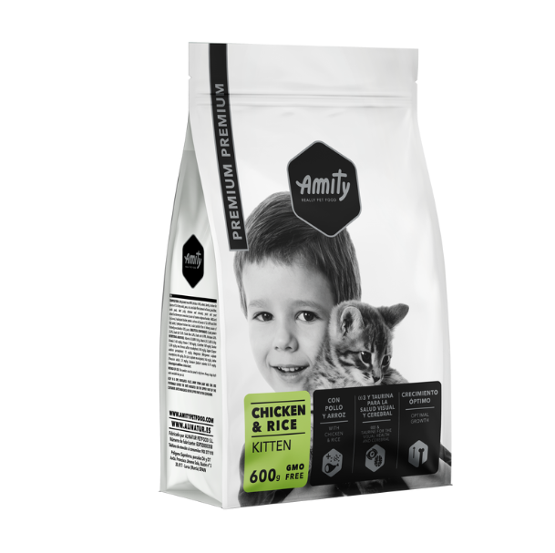 AMITY CAT PREMIUM KITTEN GATITOS 600GR