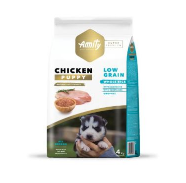 AMITY DOG LOW GRAIN PUPPY 4KG