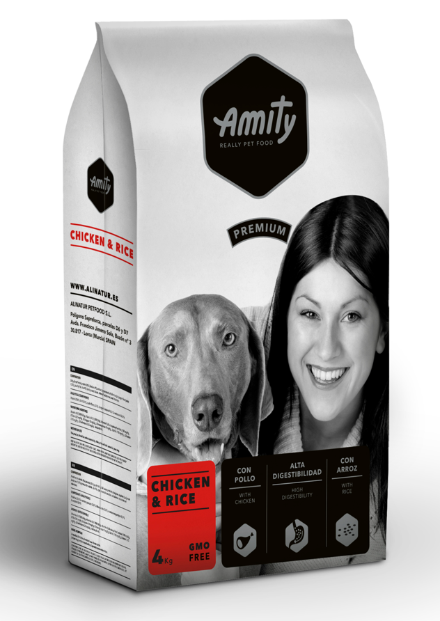 AMITY DOG PREMIUM ADULT CHICKEN 4KG