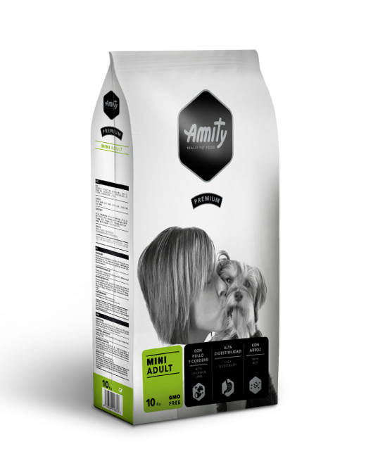 AMITY DOG PREMIUM MINI ADULT CHICKEN&LAMB 10KG