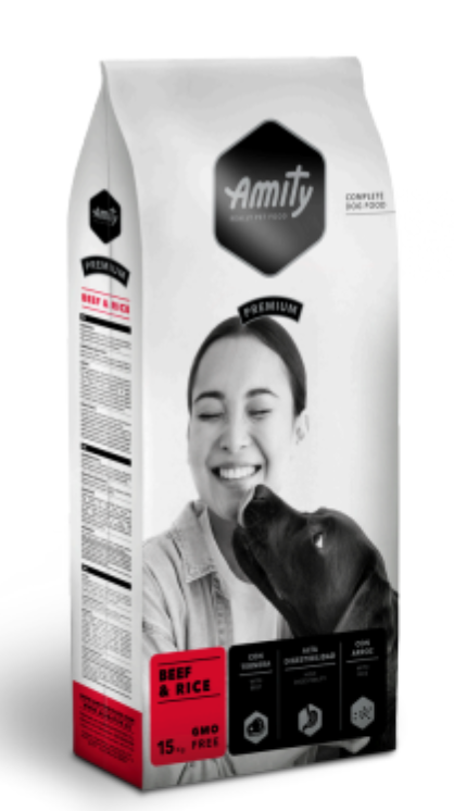 AMITY DOG PREMIUM ADULT BEEF 15KG