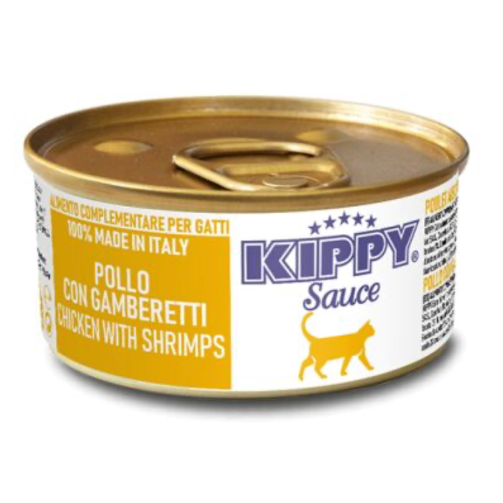 KIPPY CAT ADULT SALSA POLLO CON CAMARONES 70gr