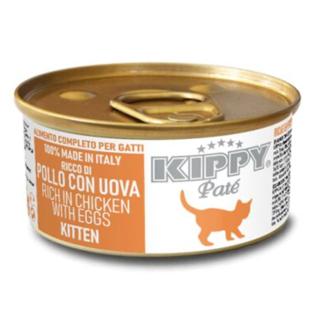 KIPPY CAT KITTEN PATÉ POLLO 85GR (24 UND.)