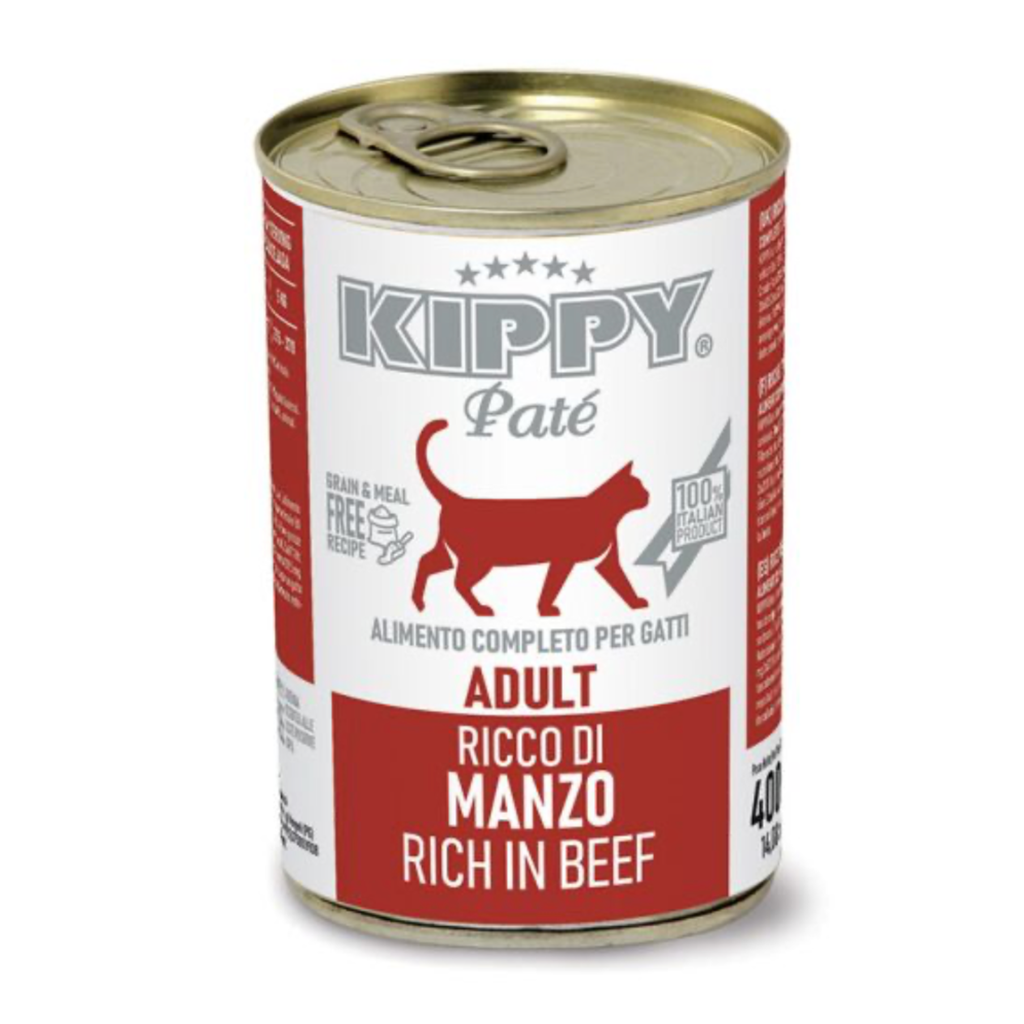 KIPPY CAT ADULT PATÉ TERNERA 400gr