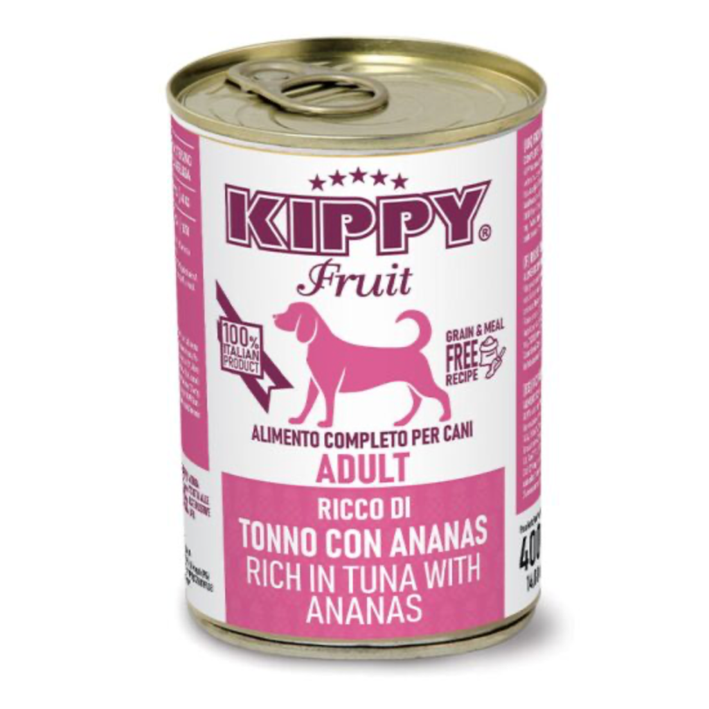 KIPPY DOG ADULT PATÉ ATÚN CON PIÑA 400GR (24 UND.)